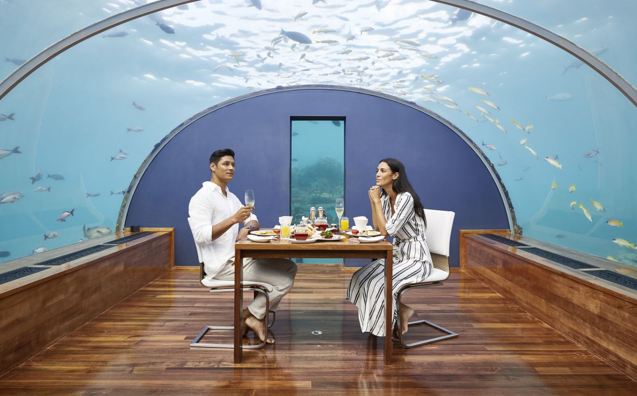 Maldives Underwater Dining