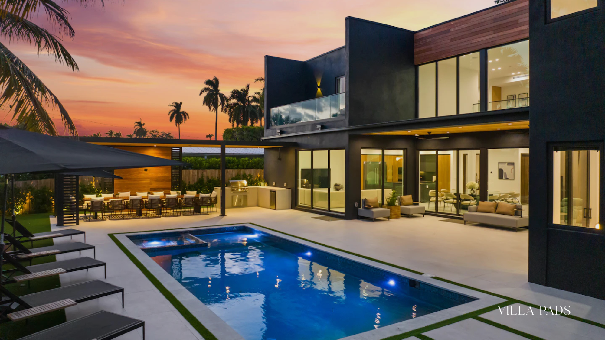 Villa Zephire Movie Night Miami