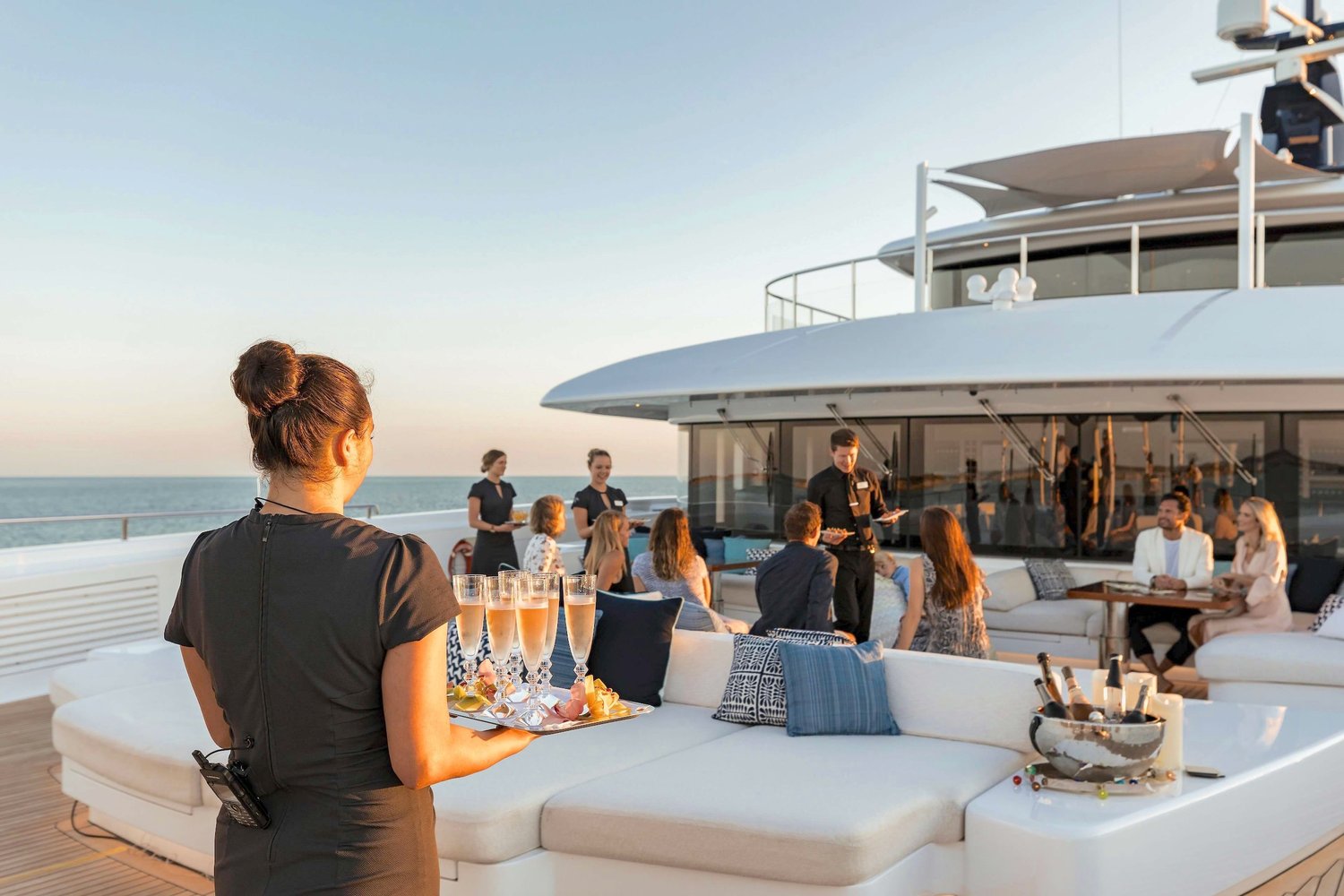 Miami Luxury Yacht Dinner