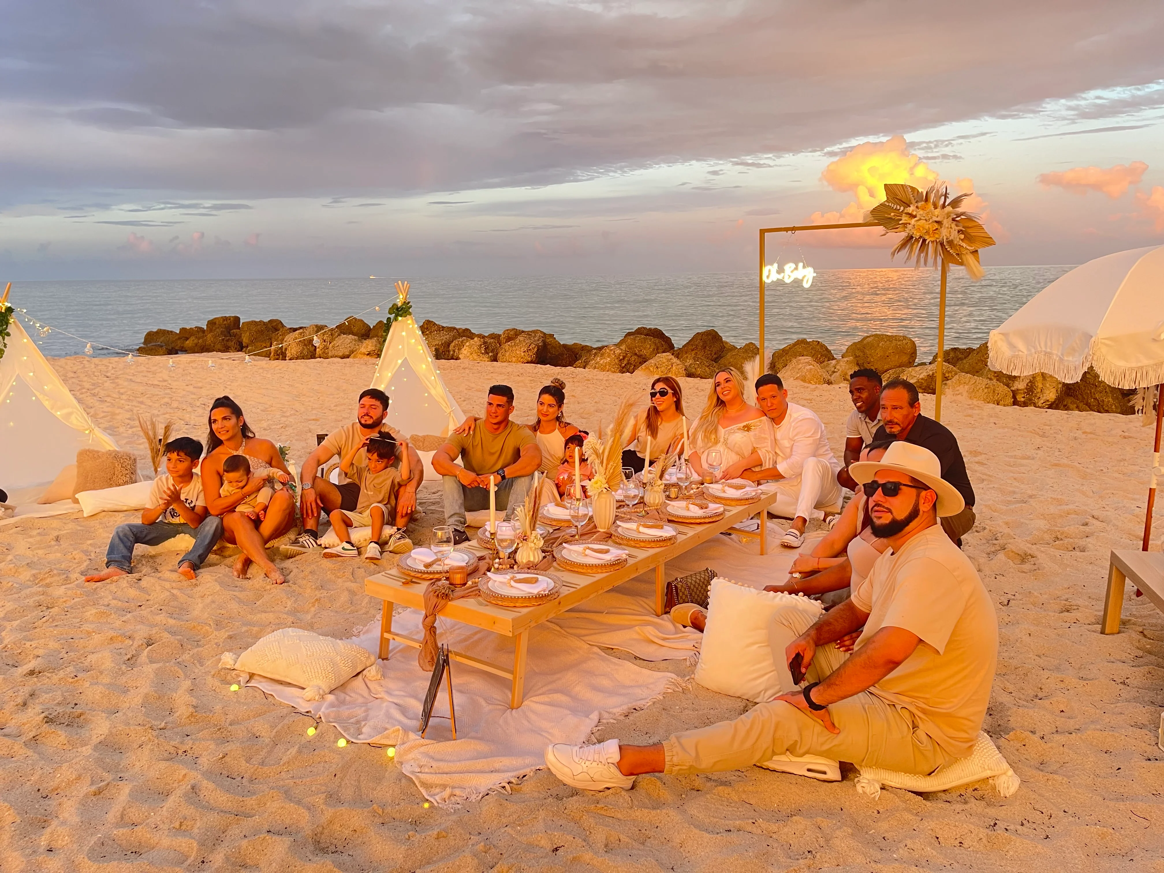 Miami Private Beach Picnic