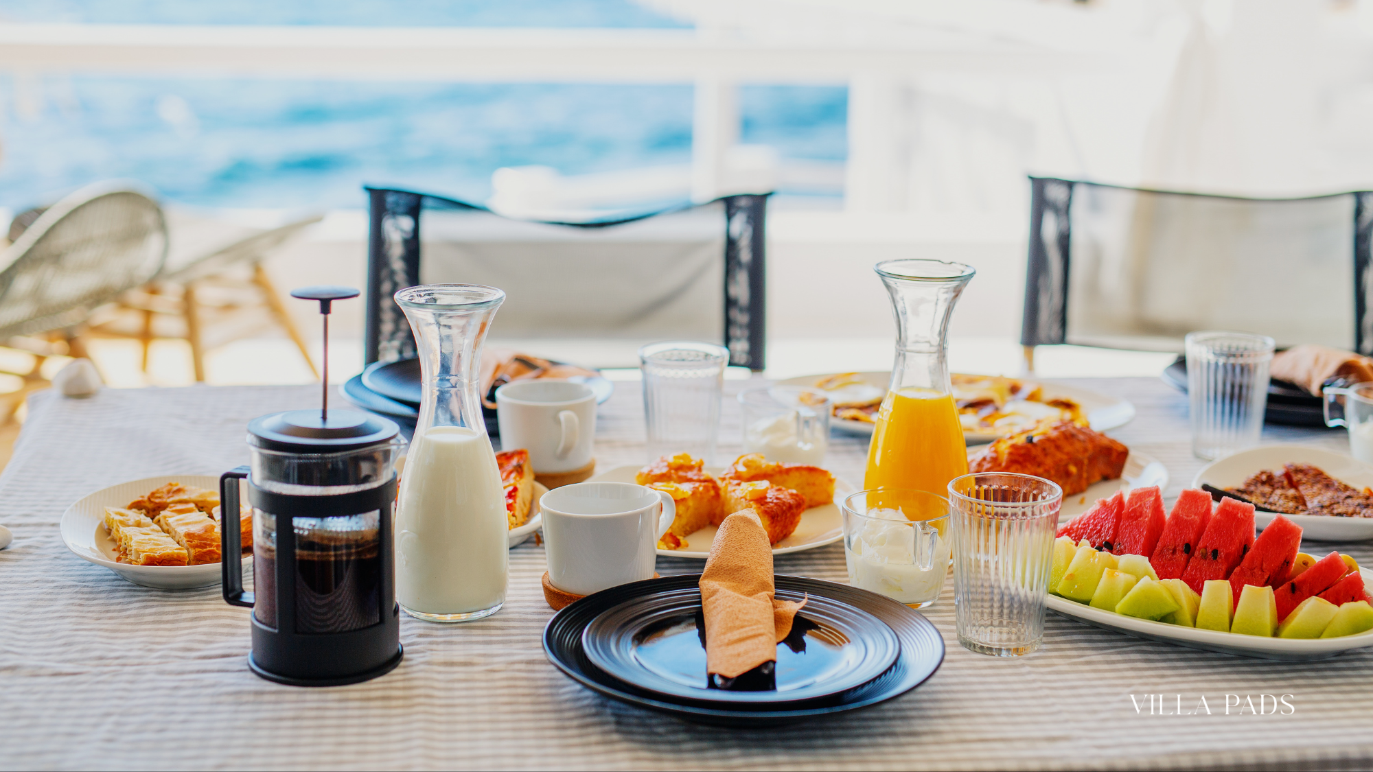 Miami Villa Concierge Breakfast