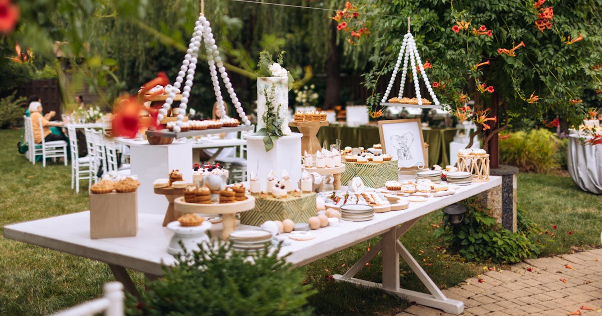 Villa Baby Shower Courtyard Miami