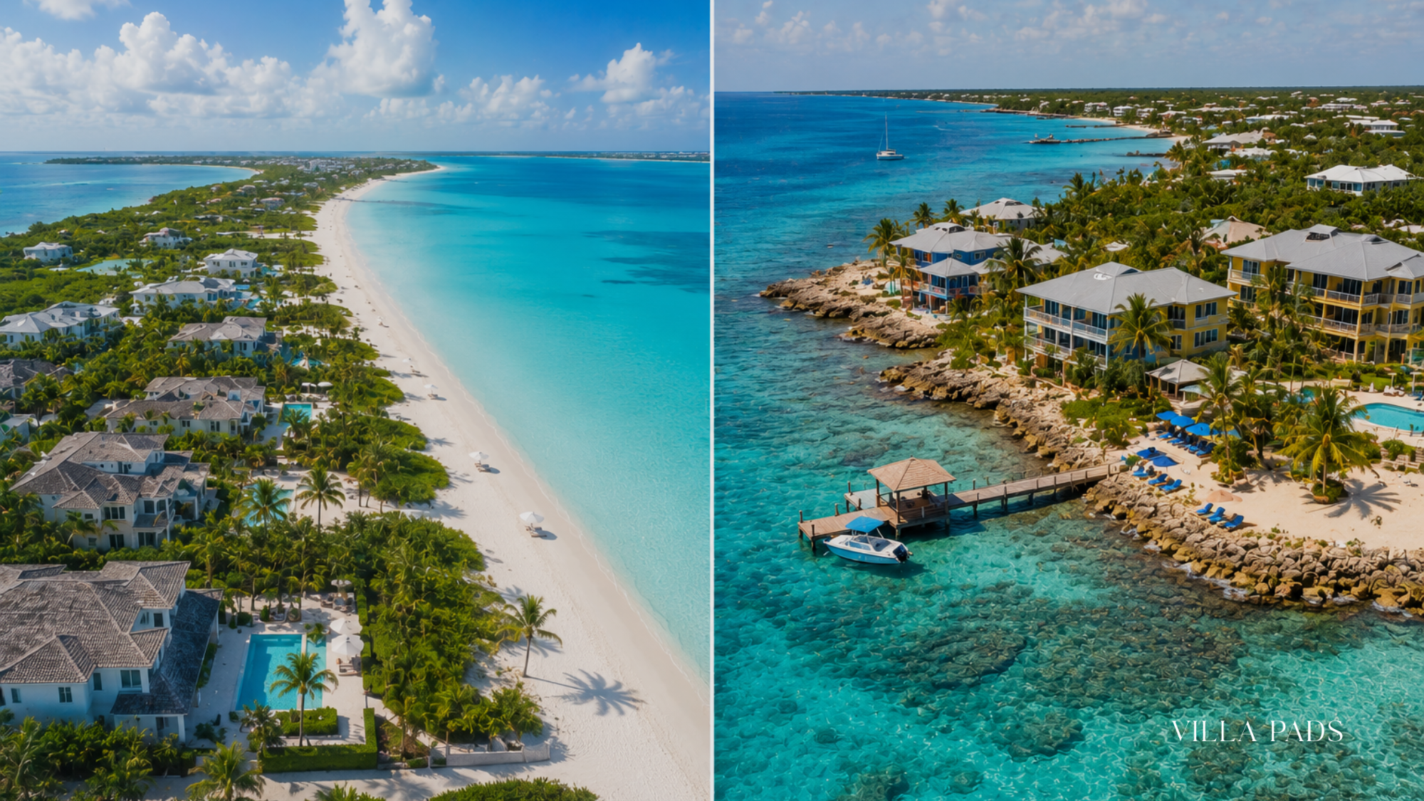 Turks Caicos Grand Cayman Luxury Beachfront Villa