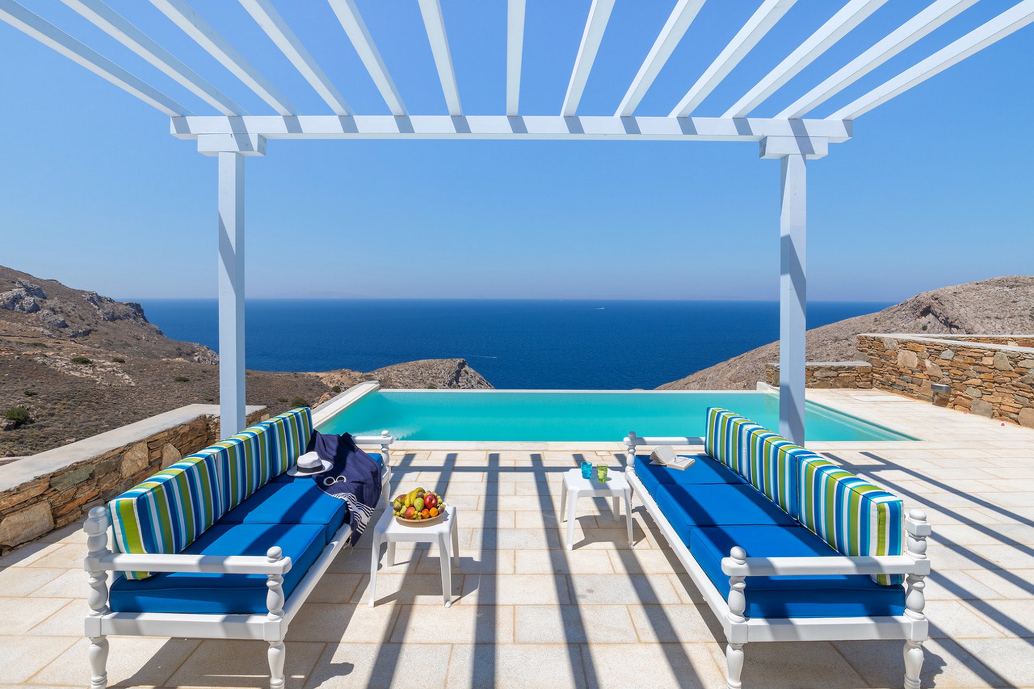 Villa Baby Blue Syros By Divine Property 388 in Mykonos