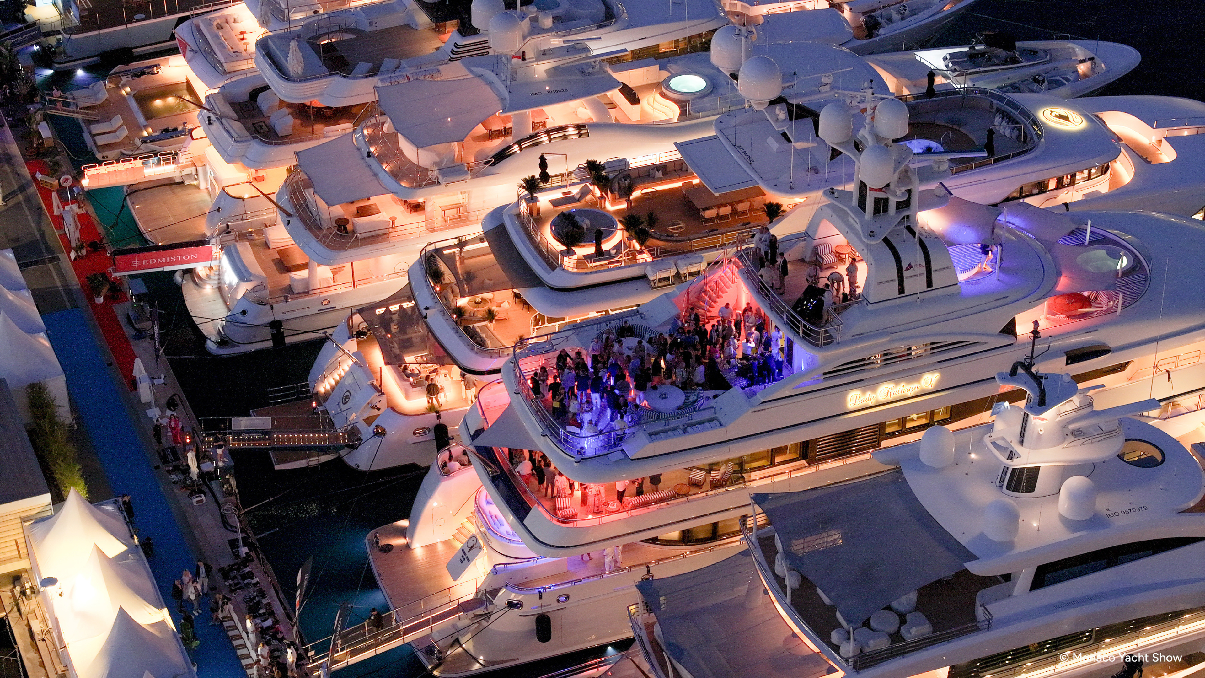 Monaco Yacht Show Evening Party