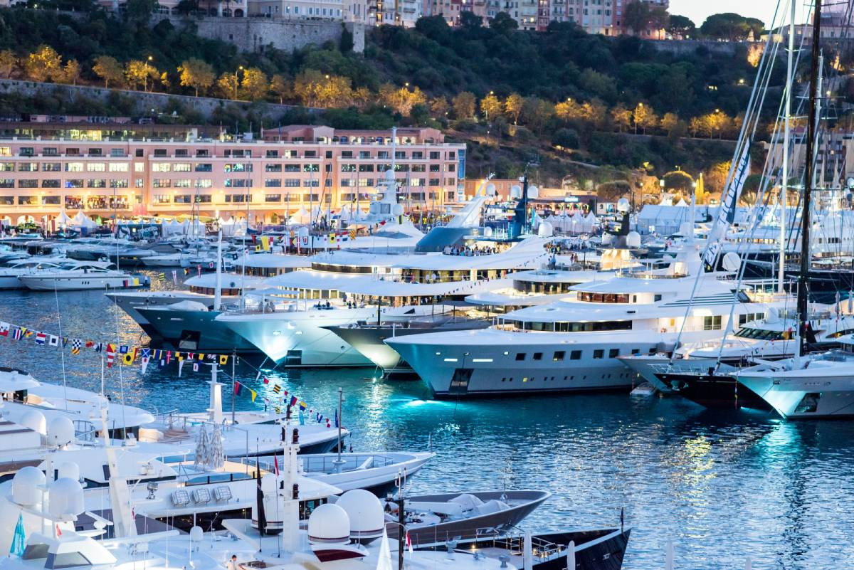 Monaco Yacht Show Port Hercules