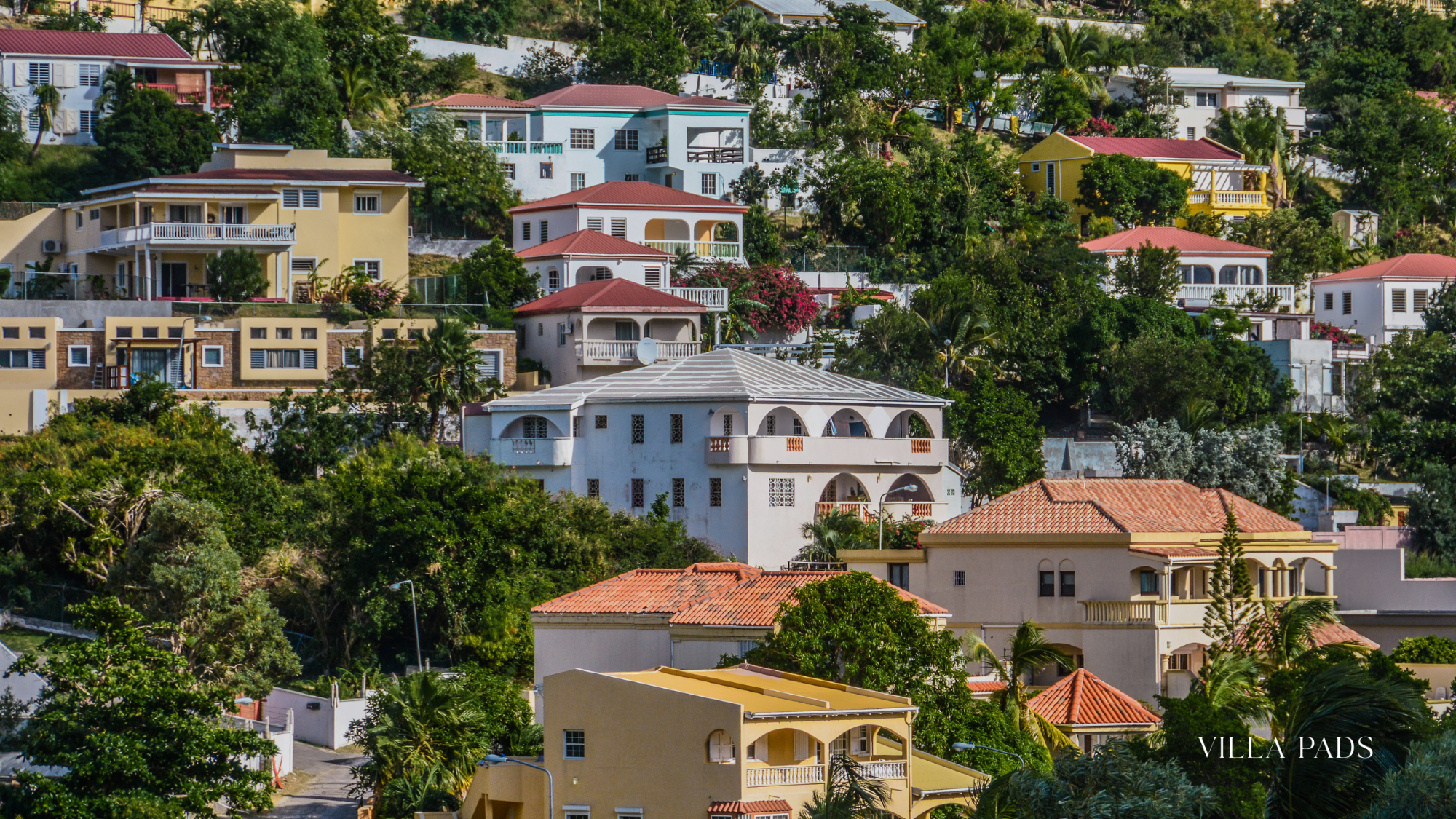 St Martin Luxury Villa Hillside Ocean View