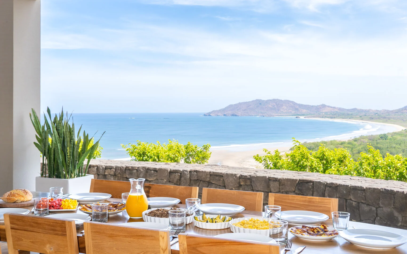 Miami Villa Concierge Breakfast