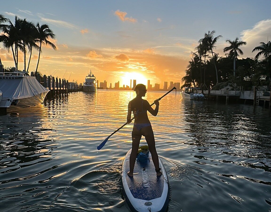 Biscayne Bay Paddleboard Morning