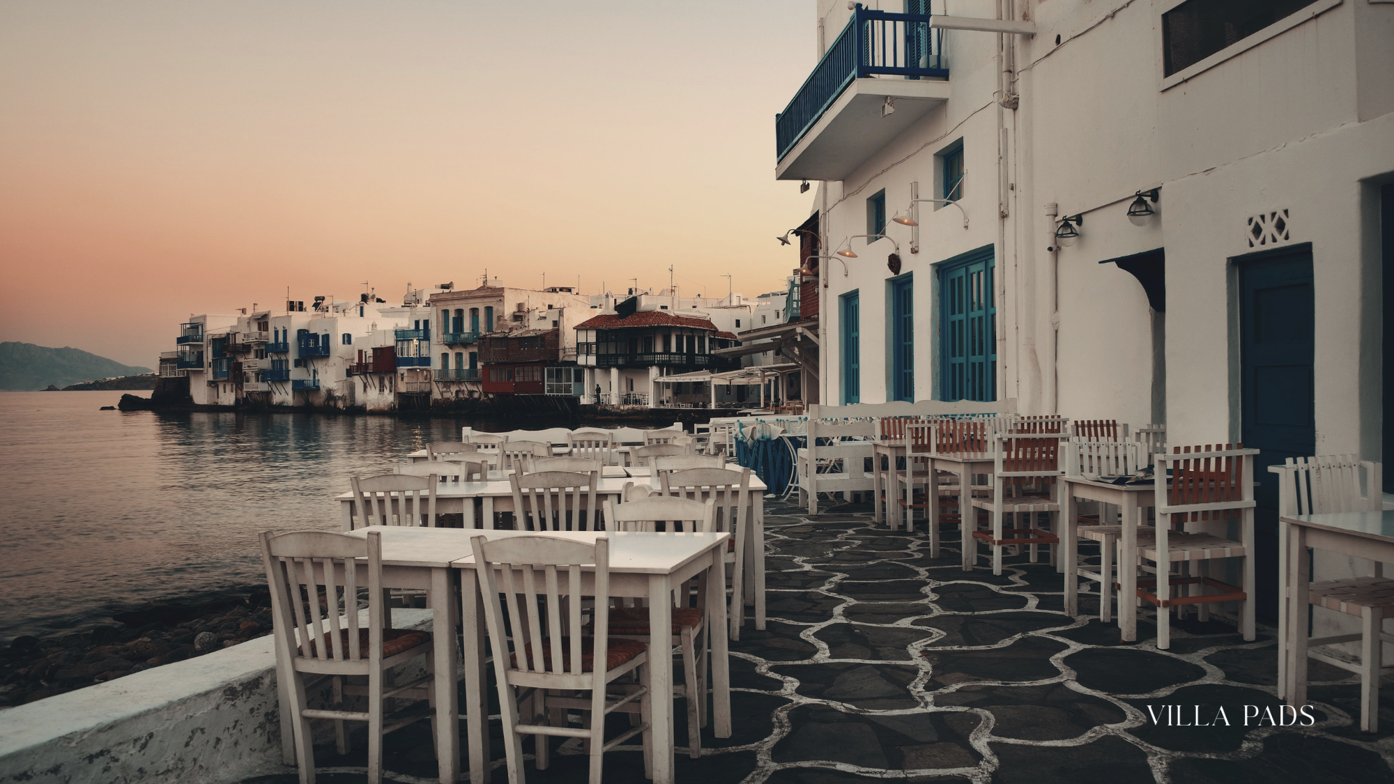 Mykonos Little Venice Sunset Dining