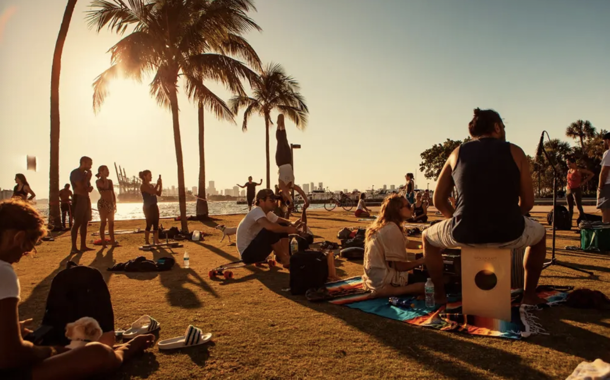 South Pointe Park Sunset