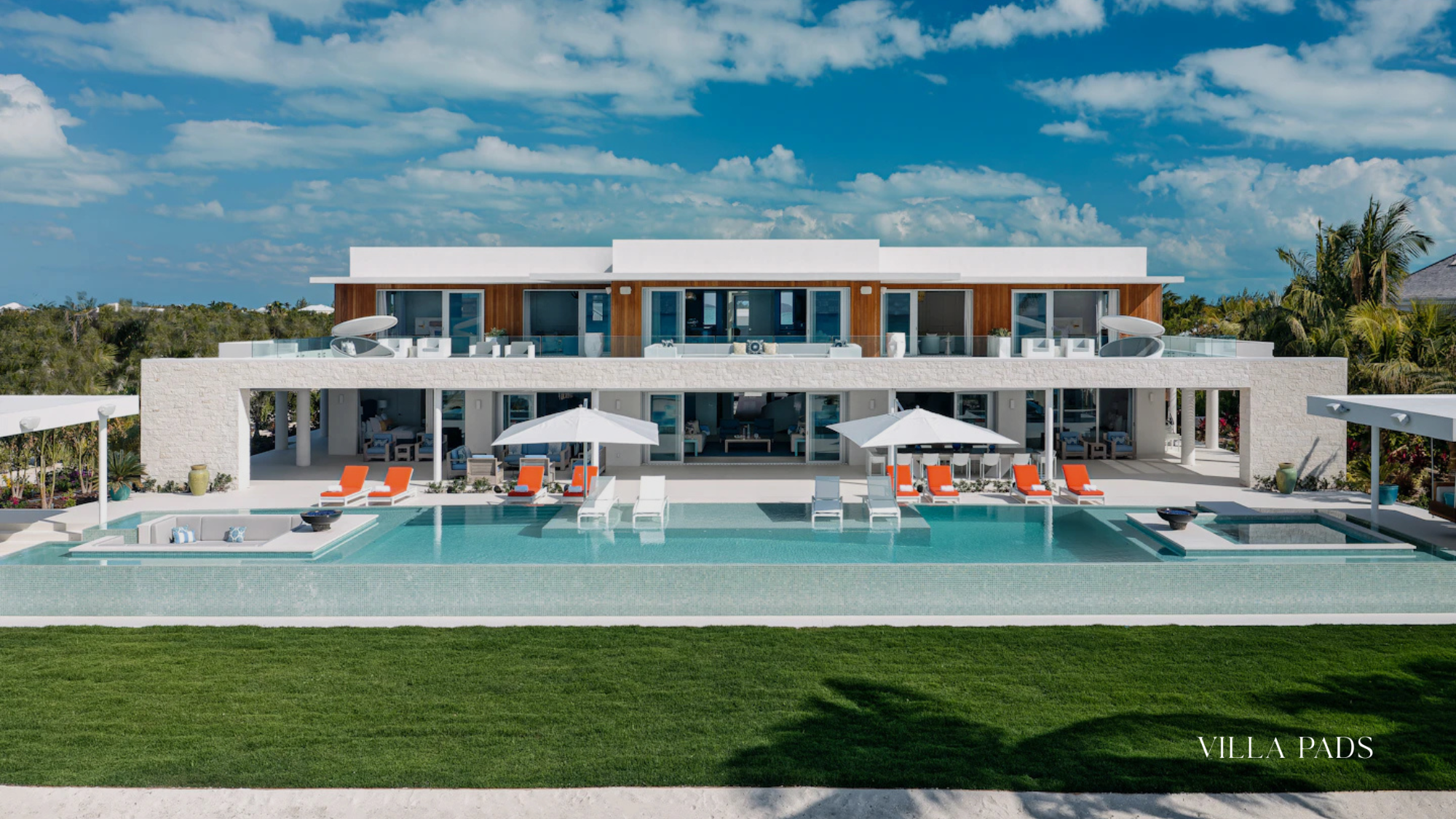 Villa Mare East Sunset Pool View