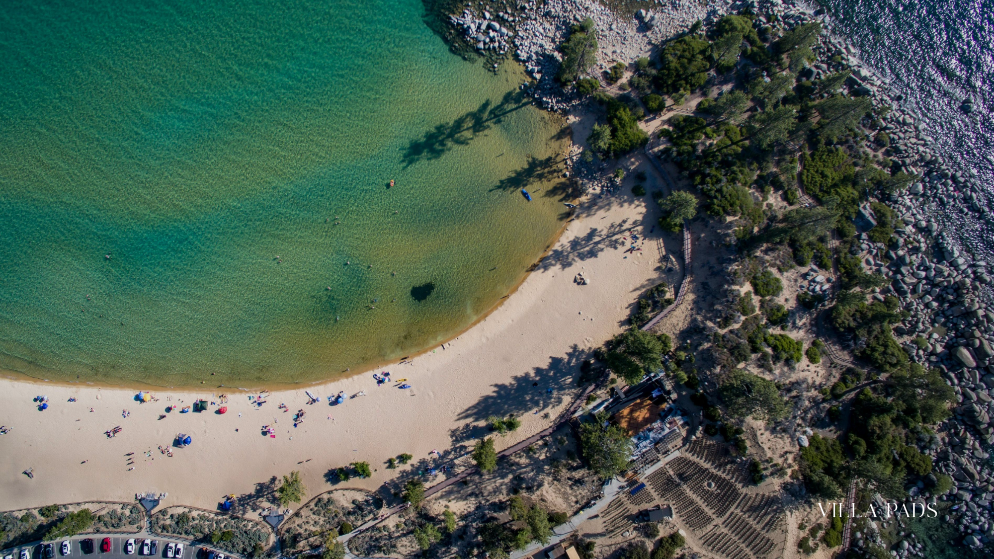 Emerald Bay Scenic Drive Aerial