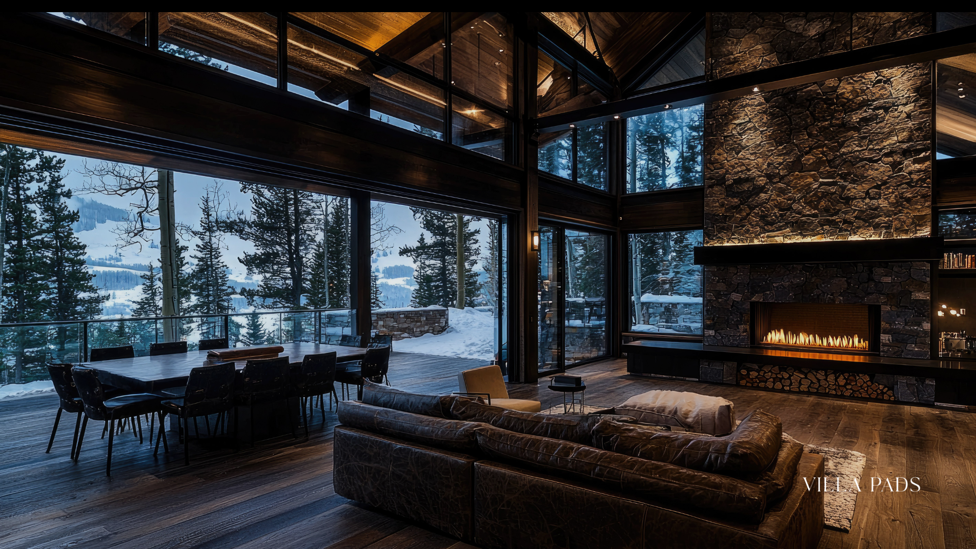 Vail Luxury Chalet Interior