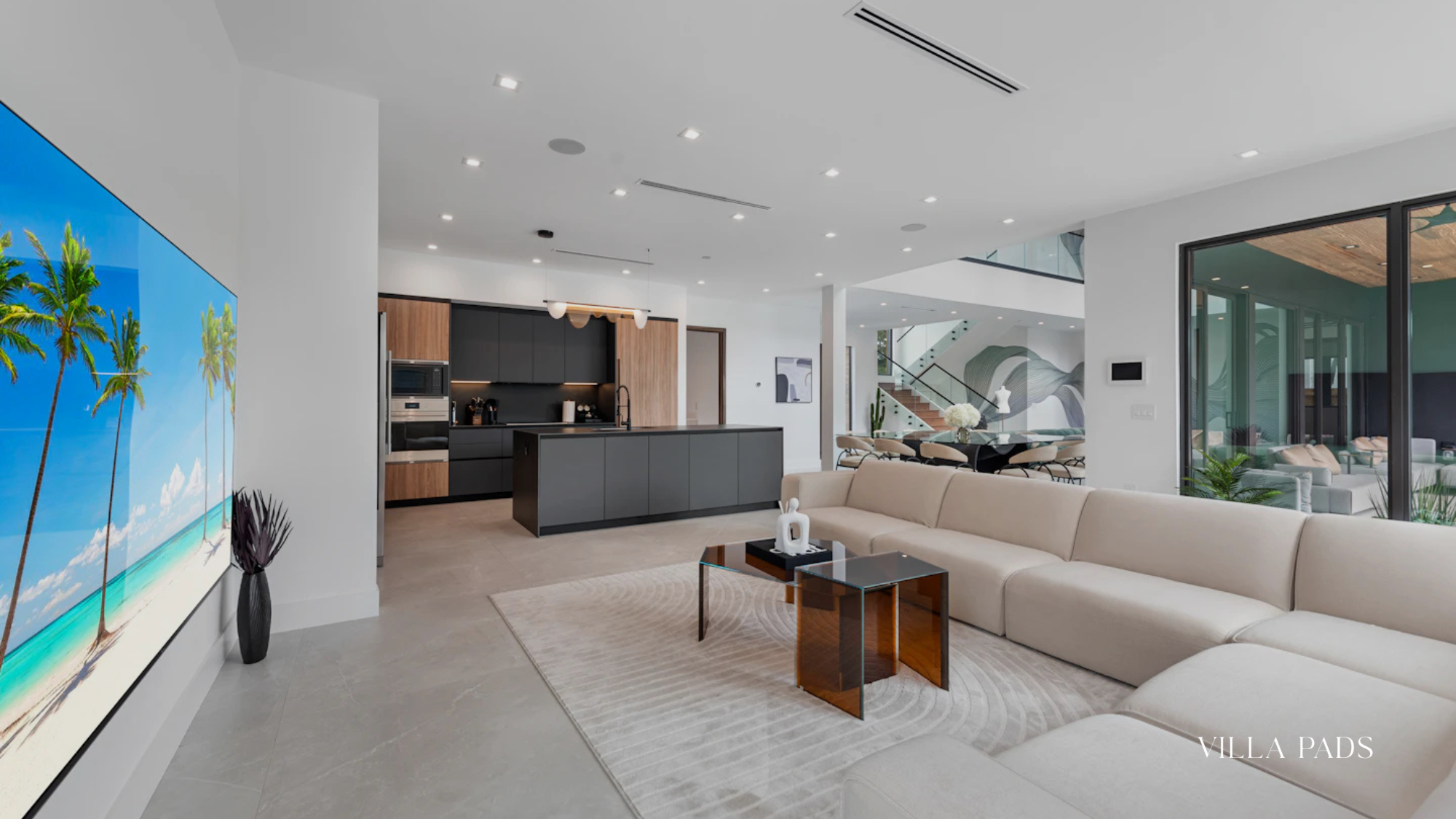 Modern Living Room Luxury Villa