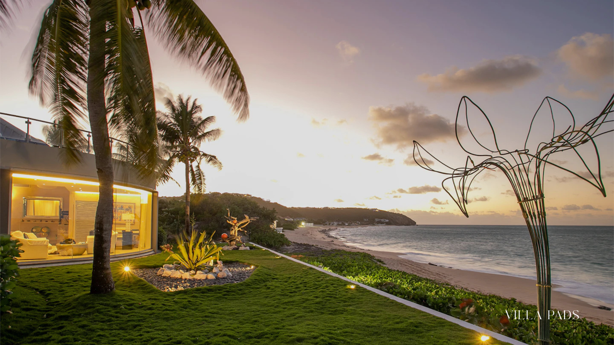 Quiet Luxury Villa Courtyard Reading