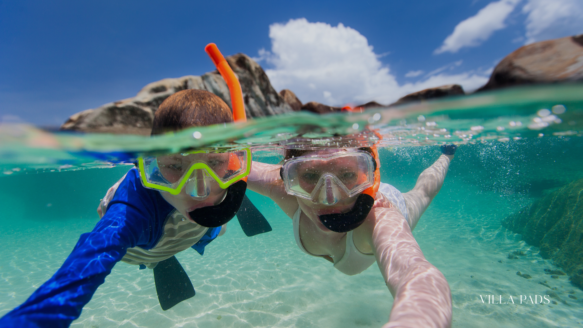 Family Snorkeling Turks Caicos