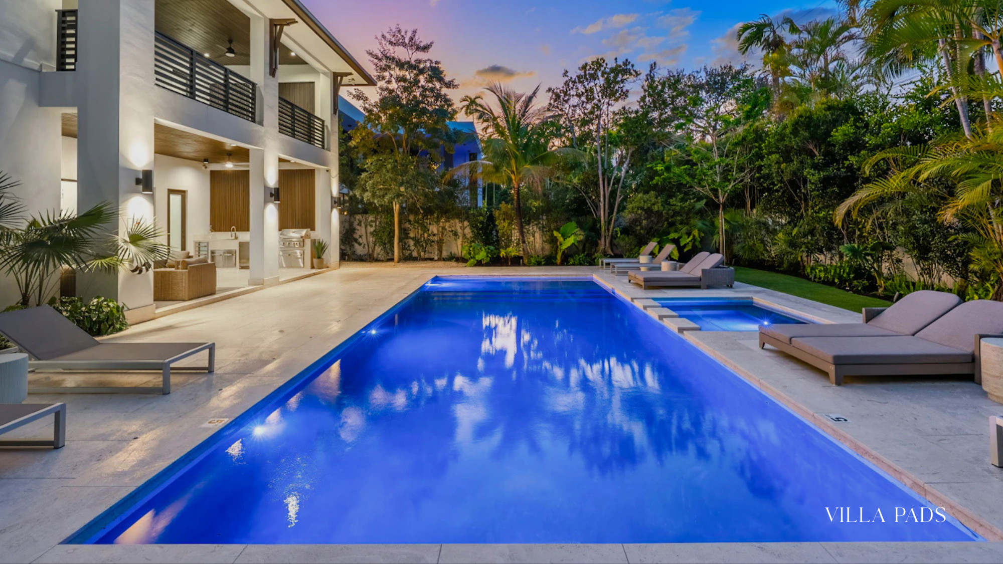 Coral Gables Villa Pool Romance