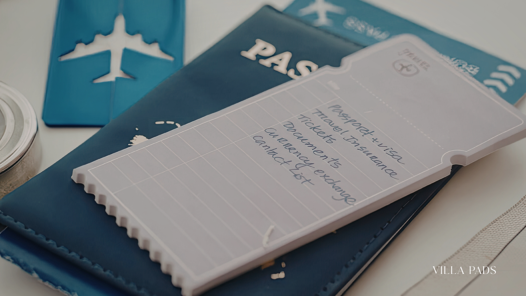 Travel Documents Miami Luxury