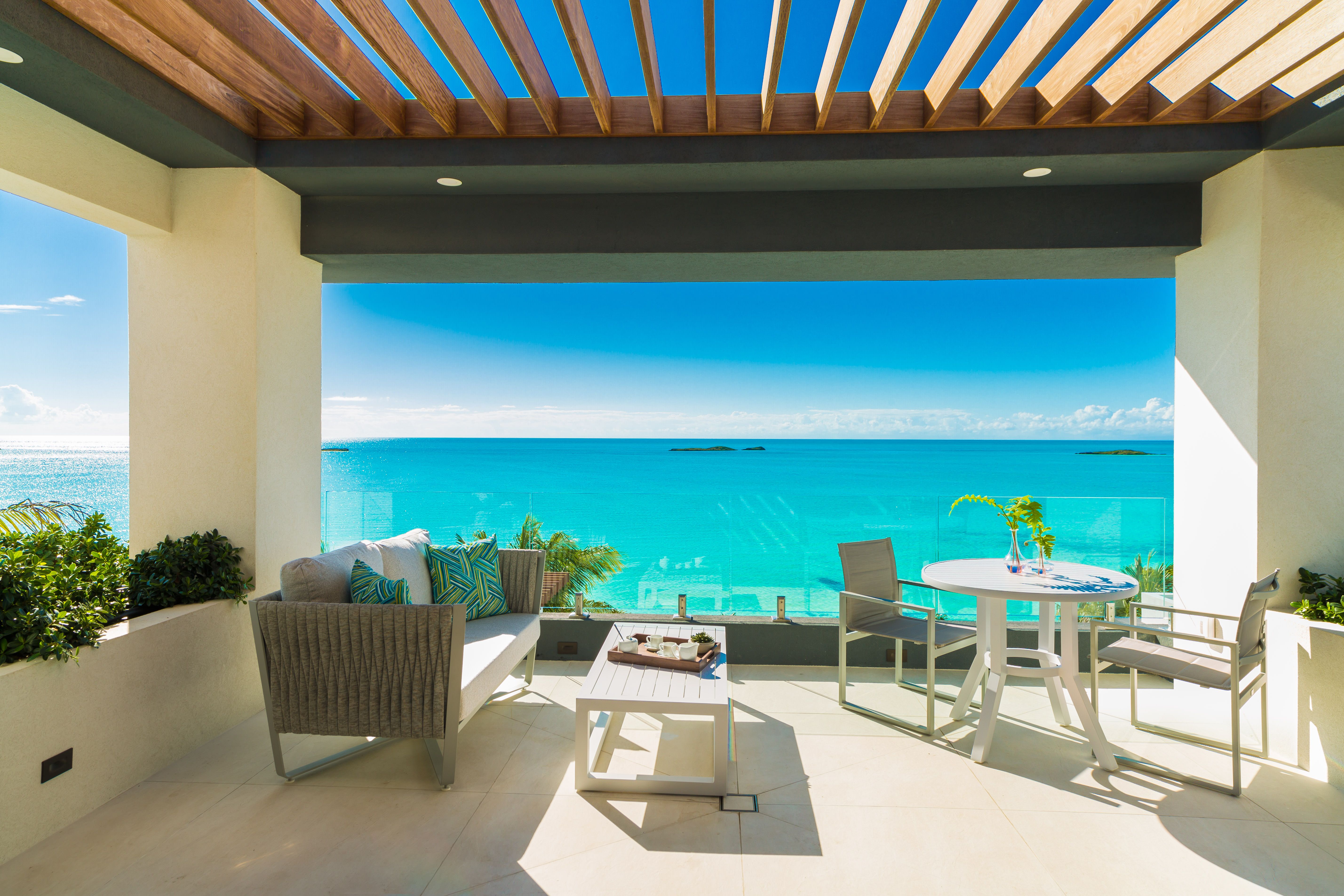 Seating Area Ocean View2 in Turks and Caicos