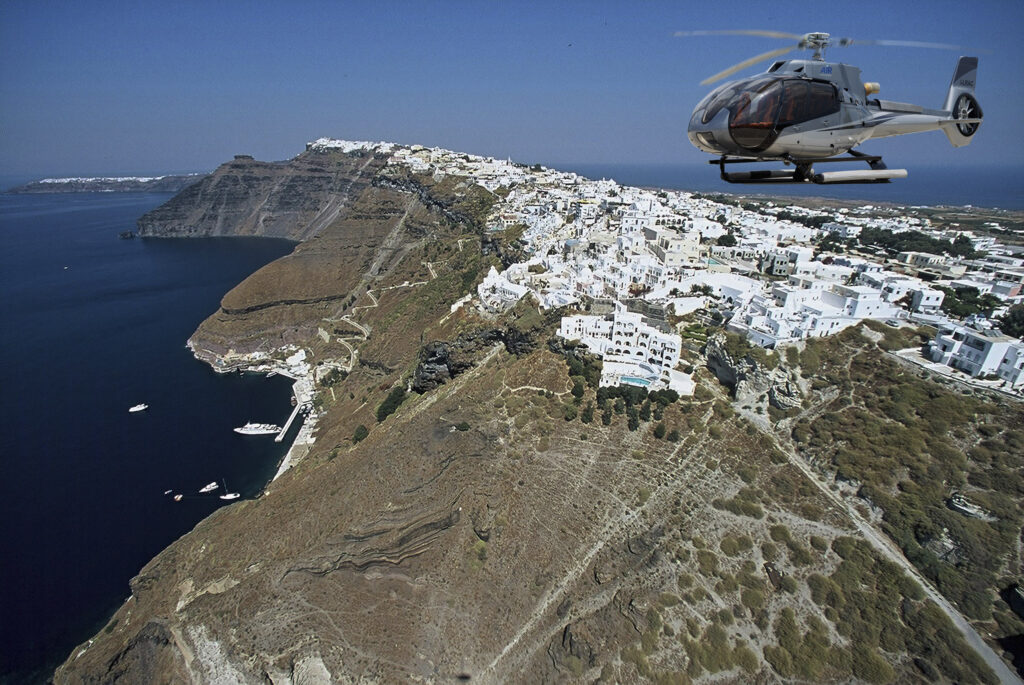 Santorini Helicopter Tour