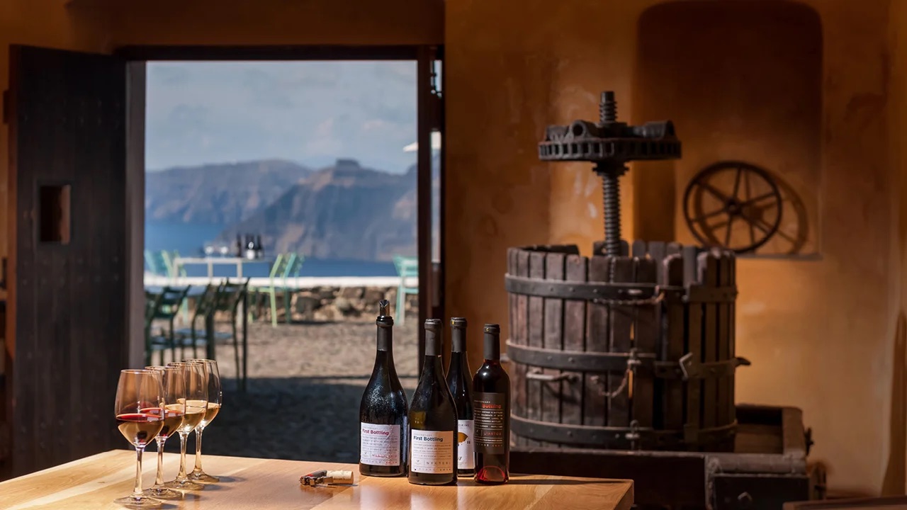 Santorini Private Wine Tasting
