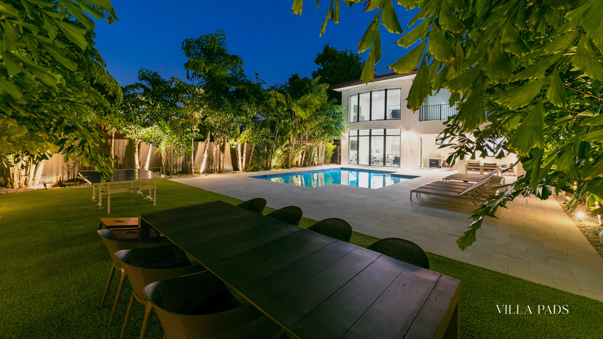Villa Coral Backyard