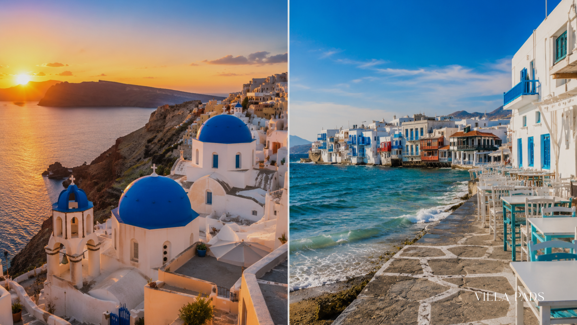 Santorini Or Mykonos Matching The Island To Your Group