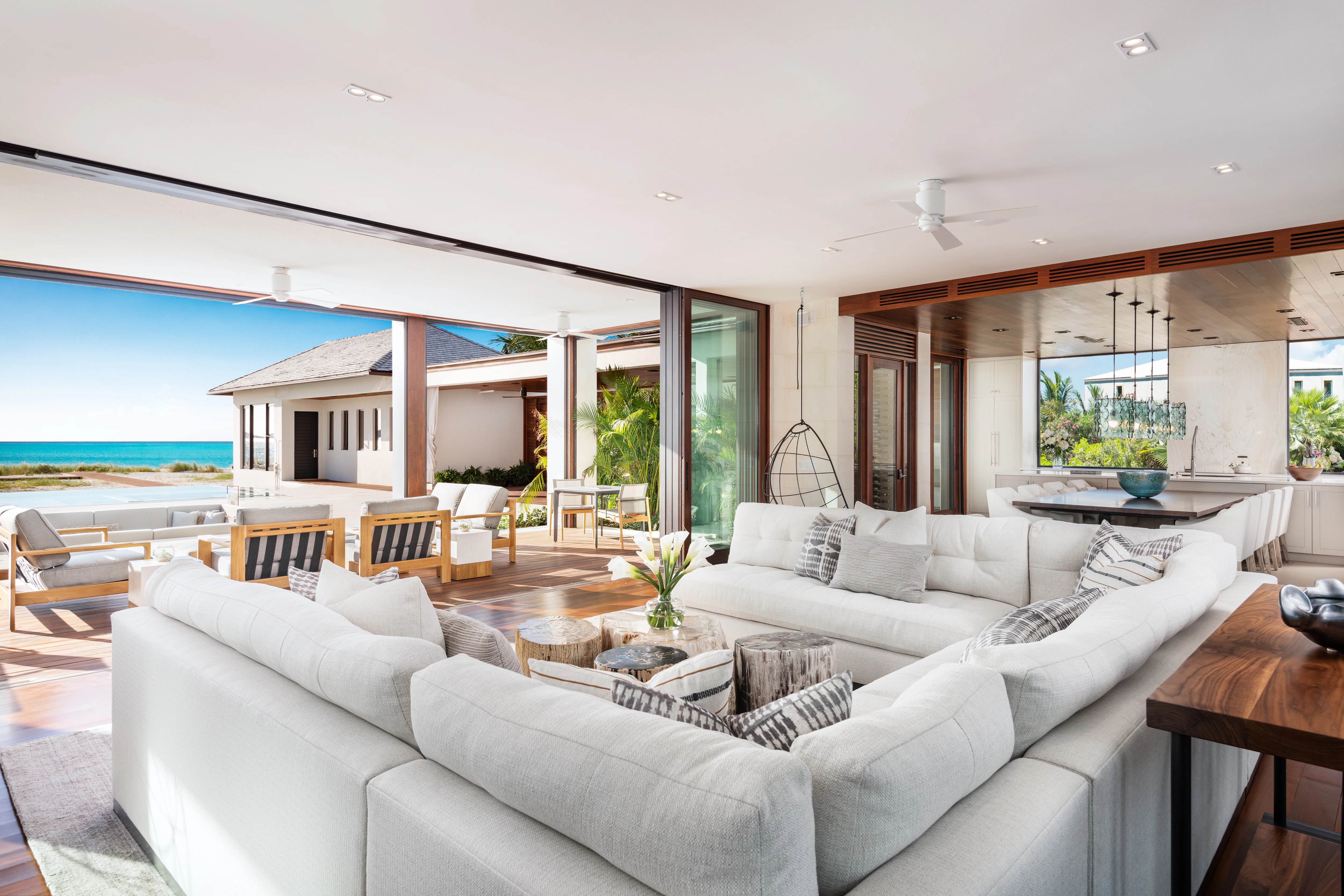 Villa Indoor Outdoor Living Turks Caicos