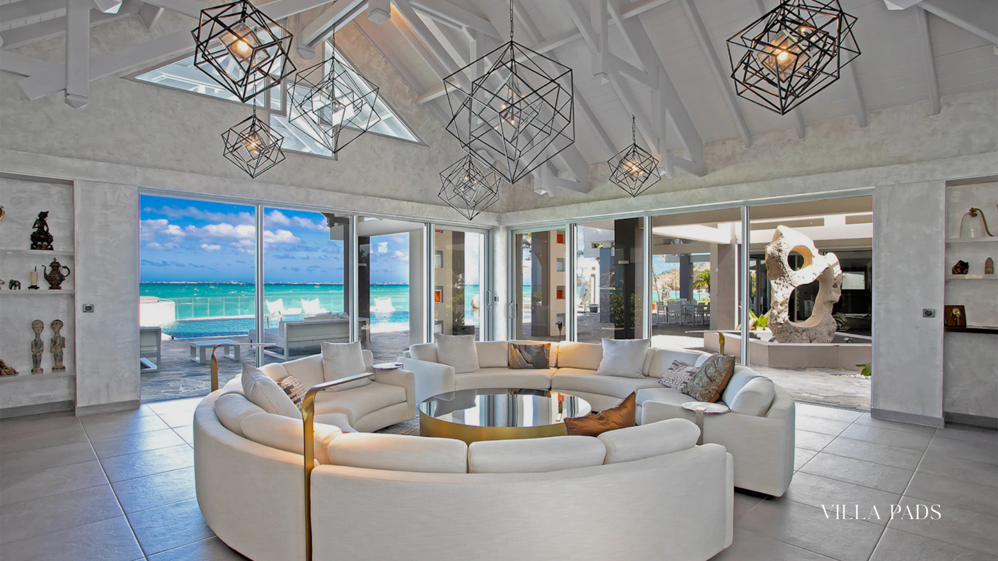 Quiet Luxury Villa Living Space