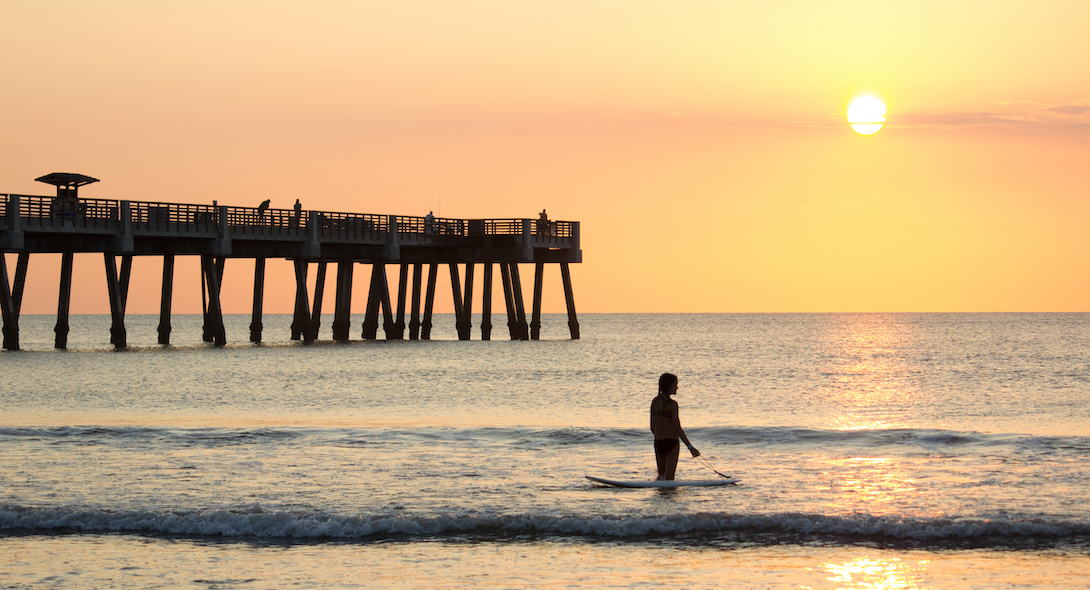 Jacksonville Beach Pier Sunrise
