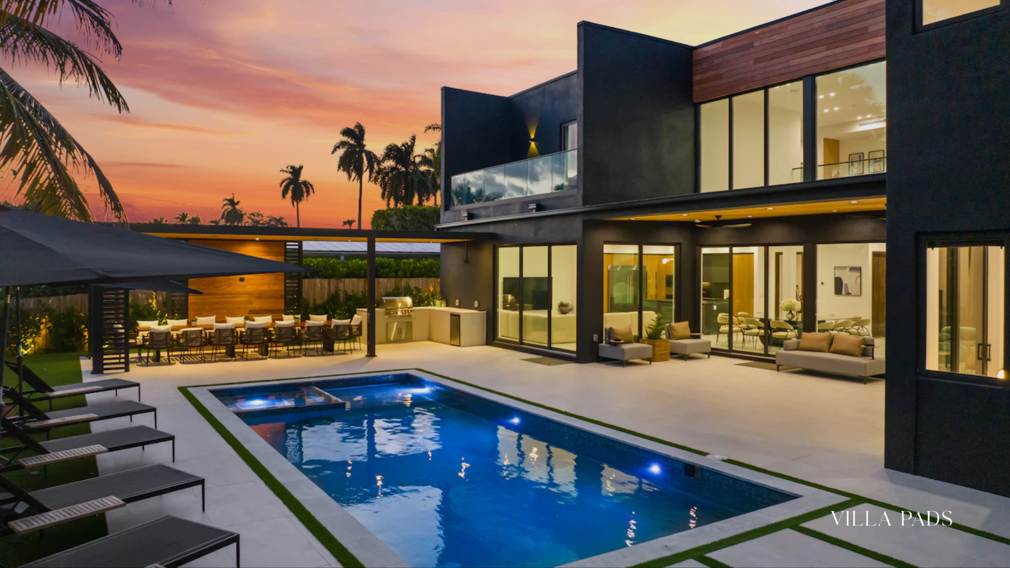Luxury Villa Pool Miami