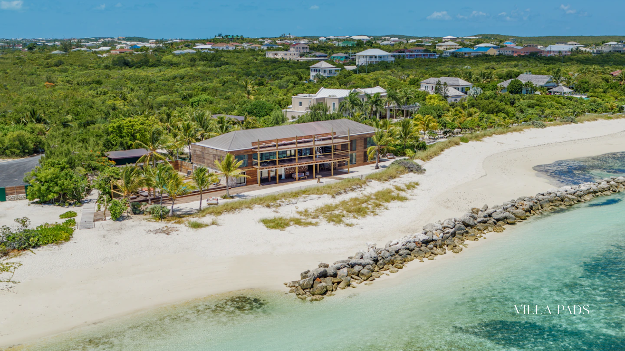 Bahamas Oceanfront Luxury Villa Dock