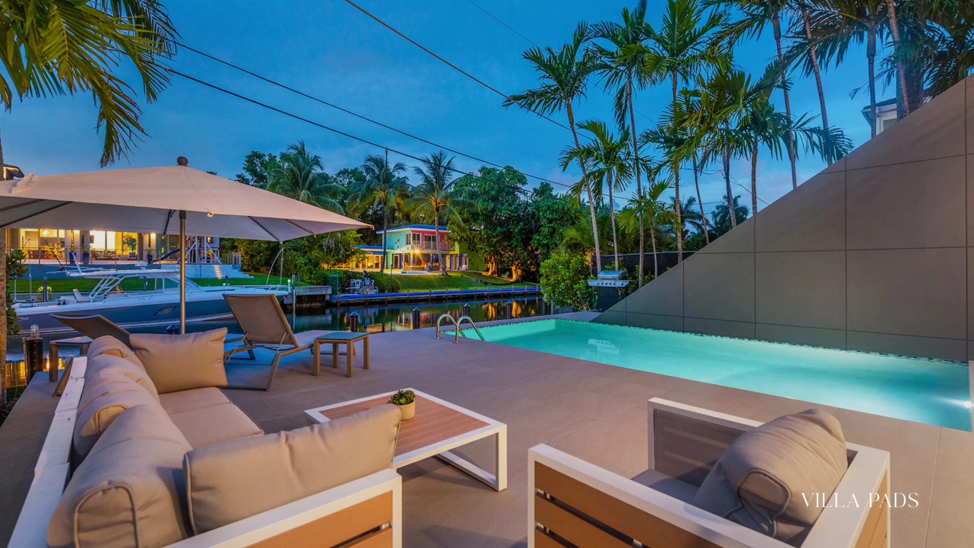 Luxury Villa Miami Poolside