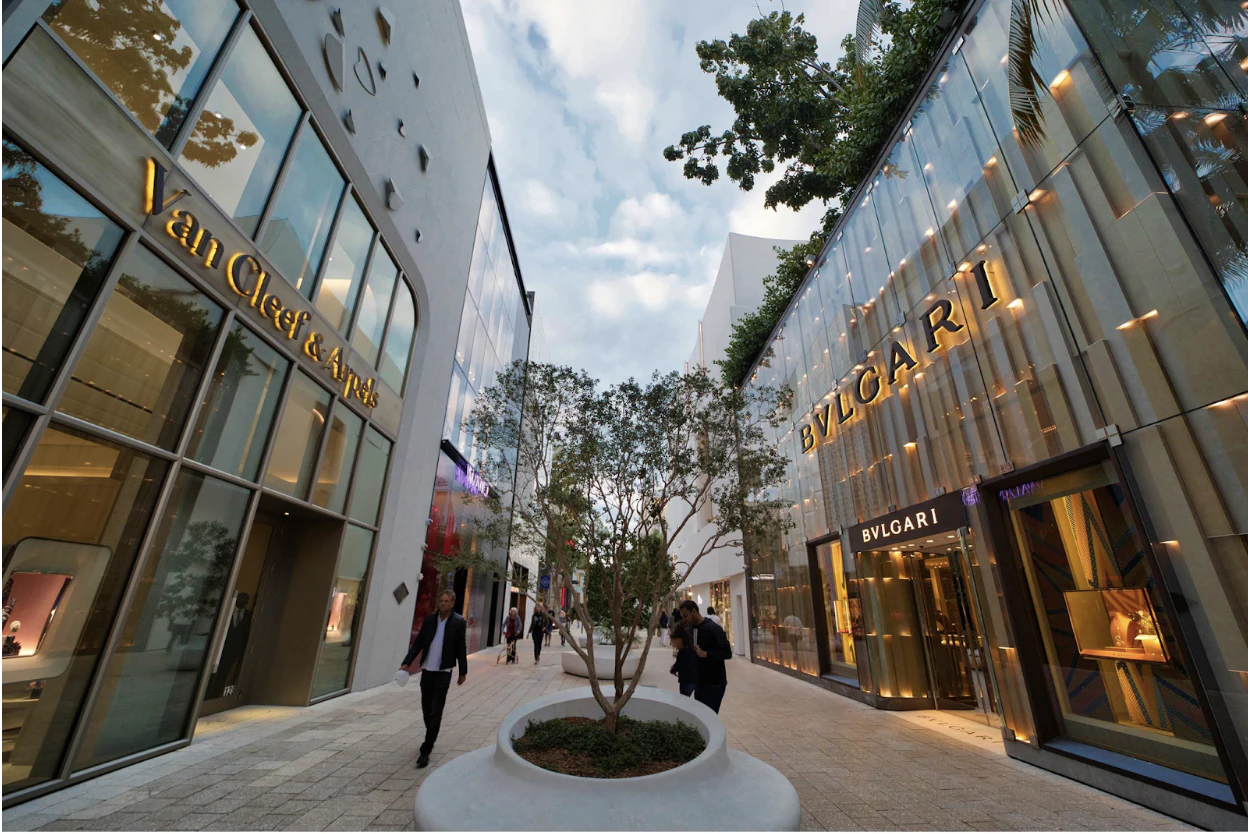 Miami Design District Luxury Shopping