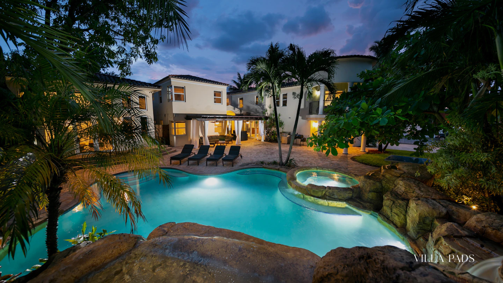 Miami Villa Pool Weather