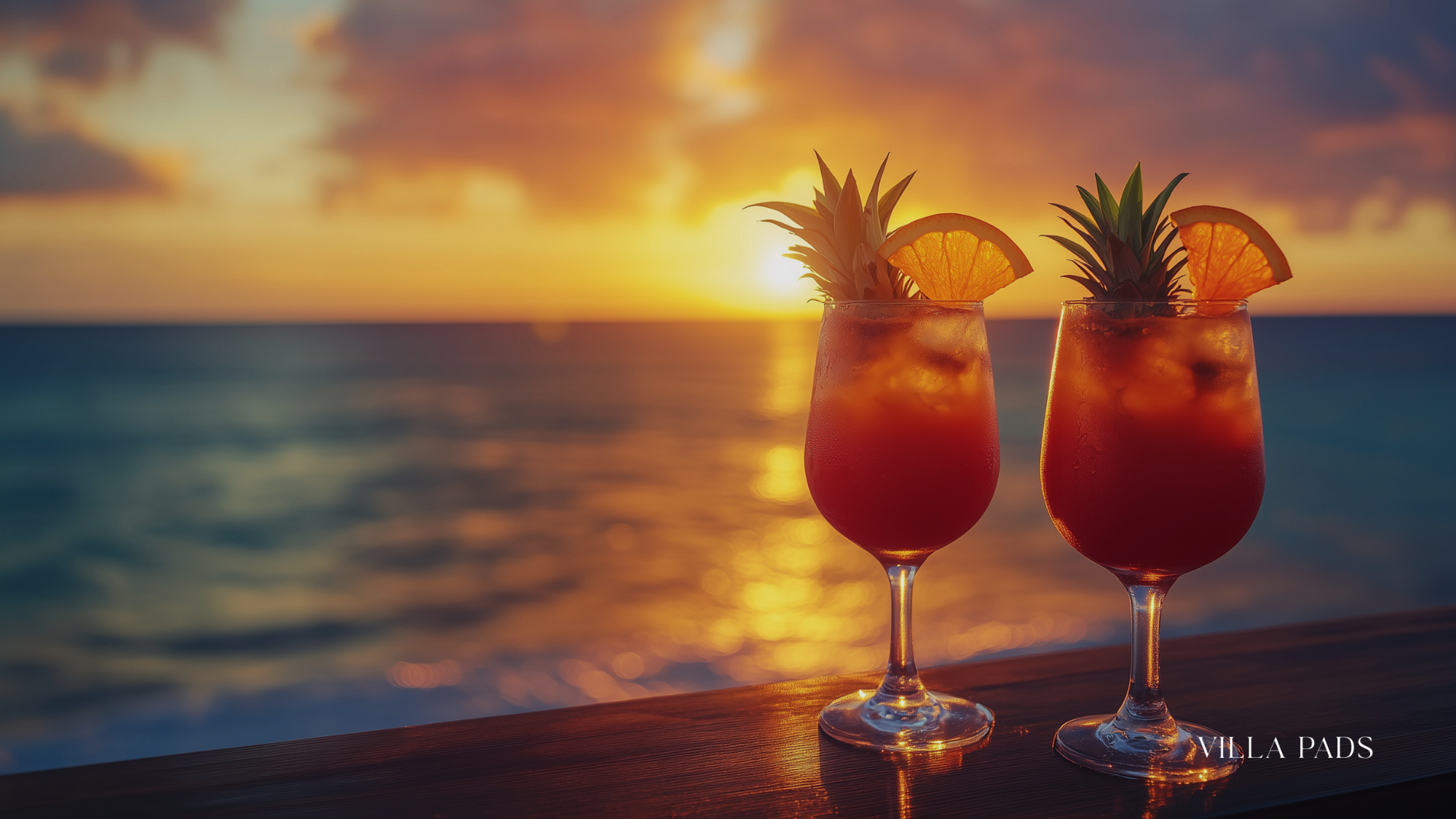 Crewed Charter Sunset Cocktails