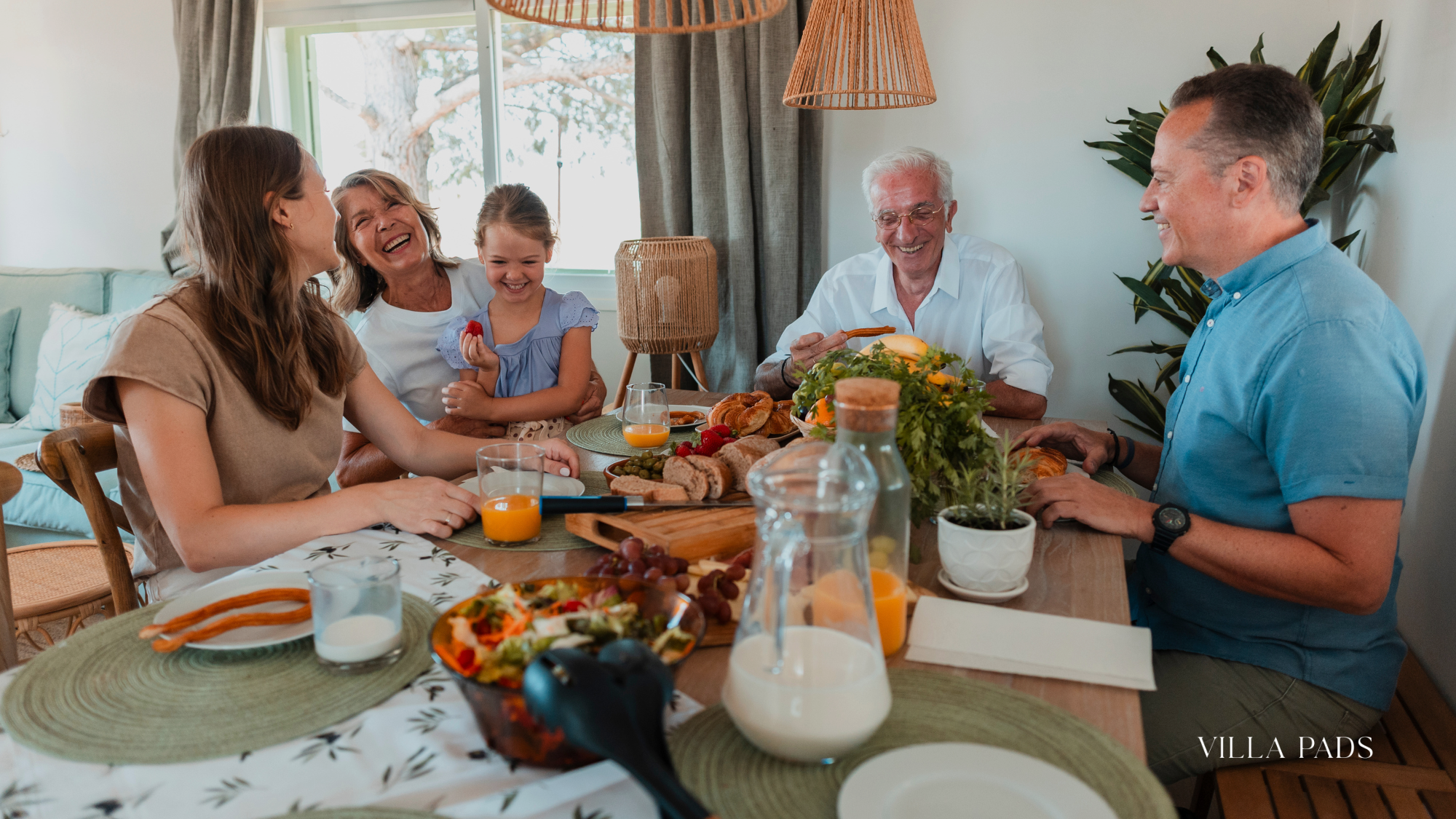 Villa Vs Hotel Multigenerational Family