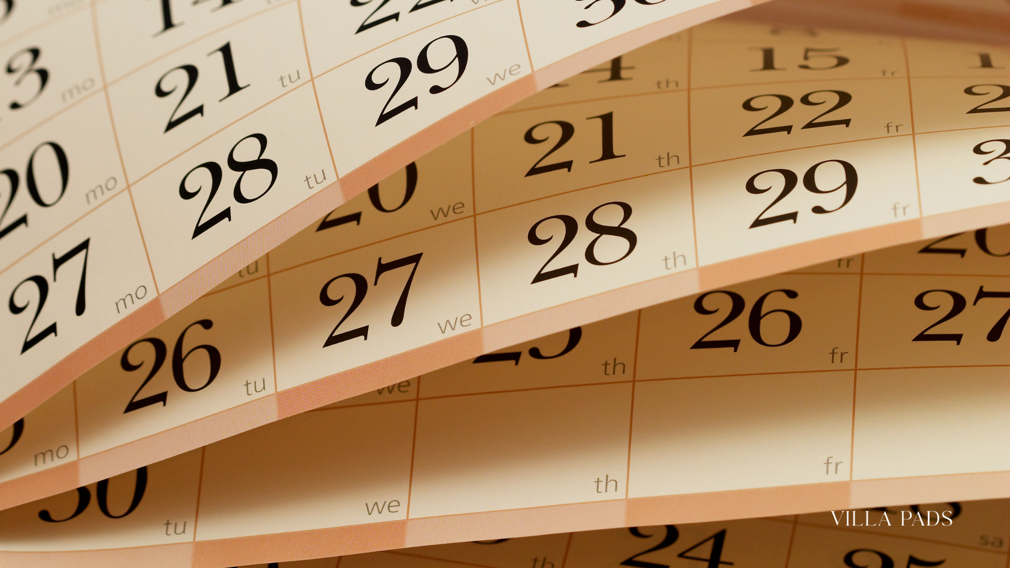 St Barts Calendar Peak Season
