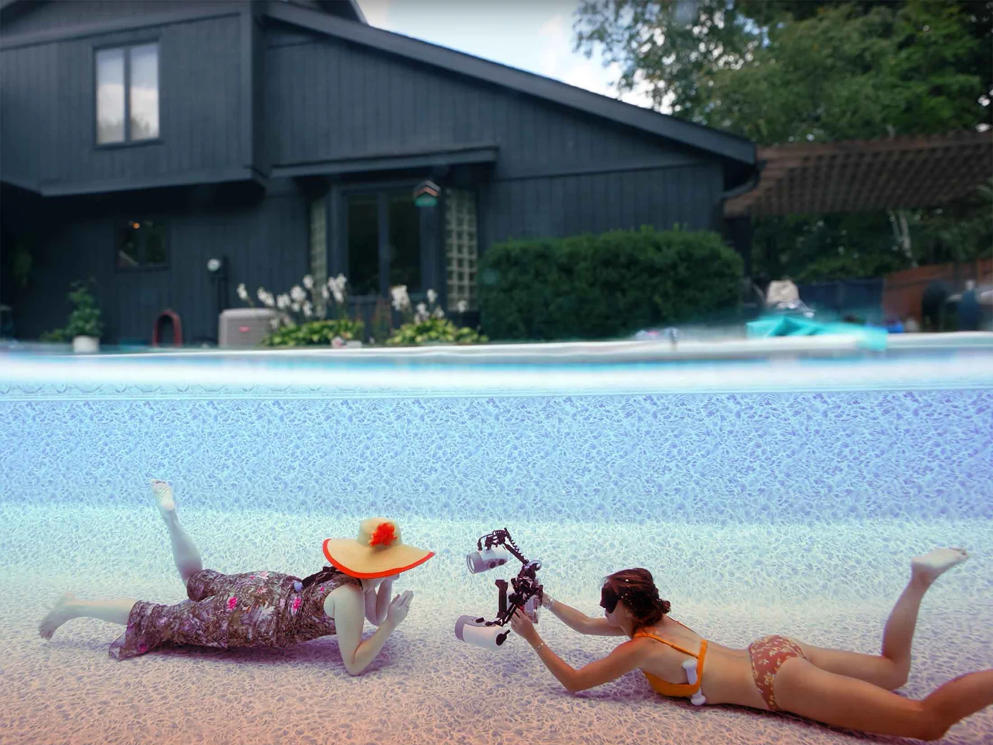 Villa Event Insurance Photoshoot