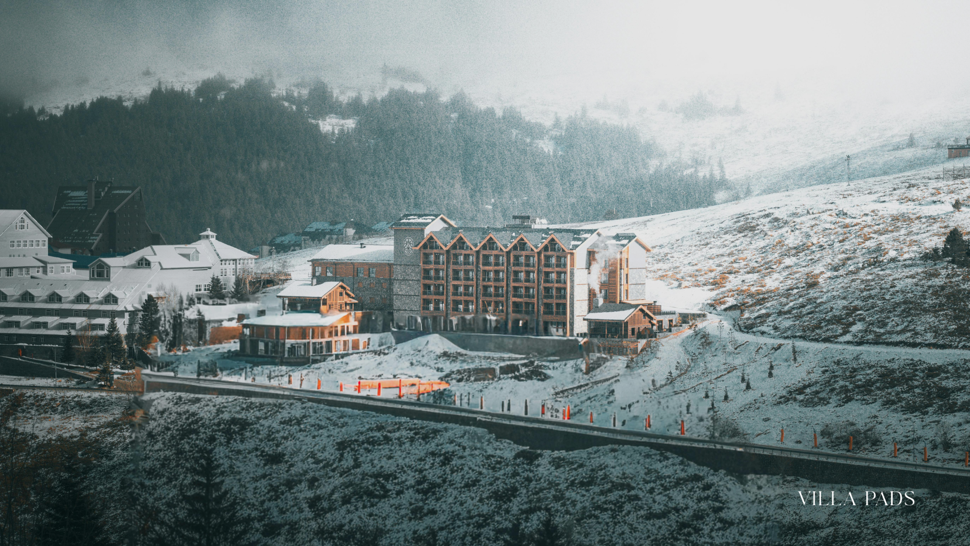 Luxury Winter Destinations Collage