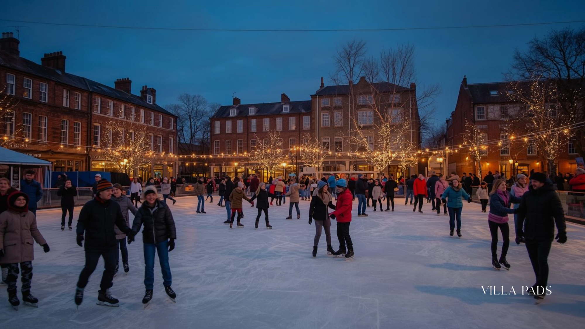 Solaris Plaza Ice Skating Vail