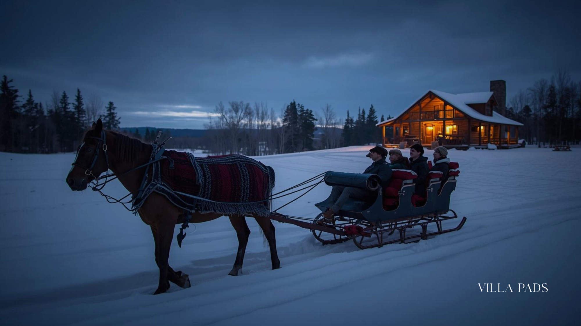 Vail Horse Drawn Sleigh Dinner