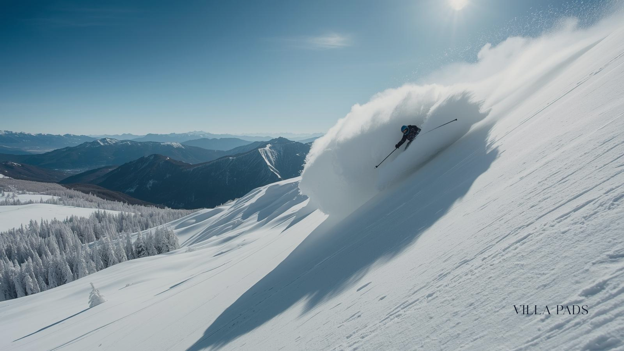 Vail Seven Back Bowls Powder Skiing