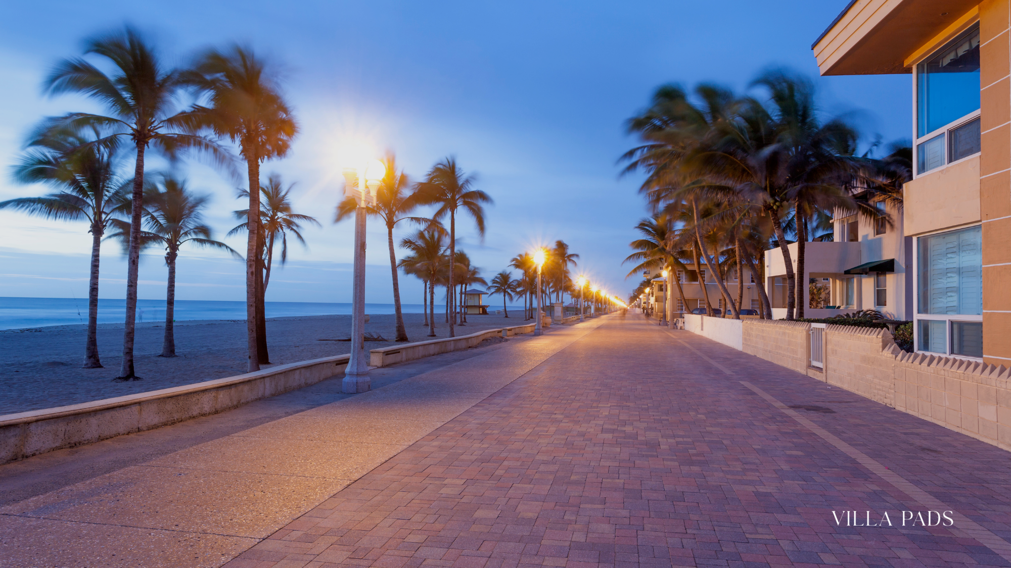 Hollywood Beach Broadwalk Florida