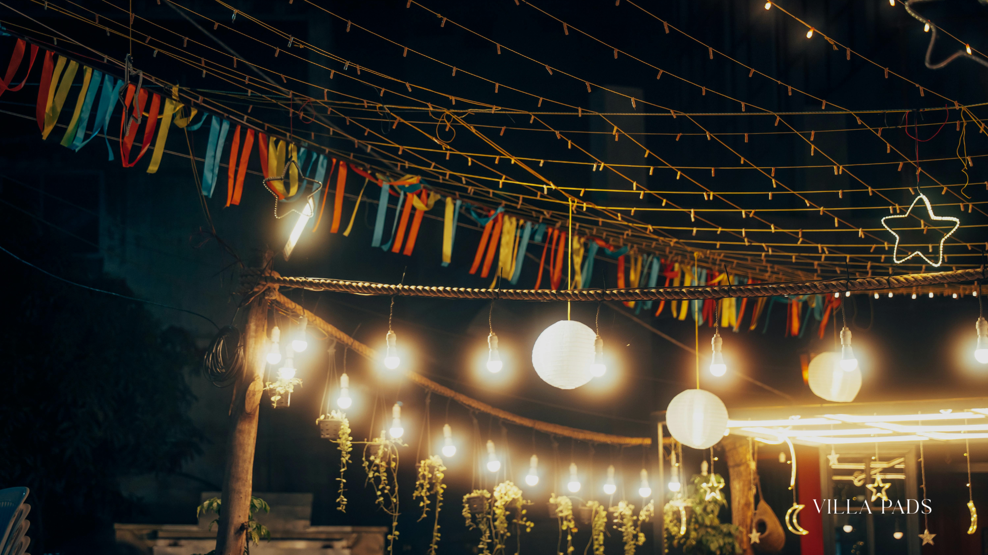 Evening Baby Shower Lighting Miami