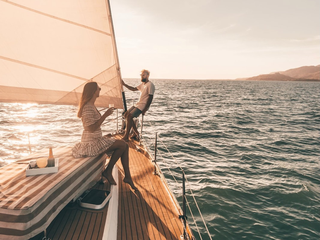 Private Yacht Sunset Honeymoon