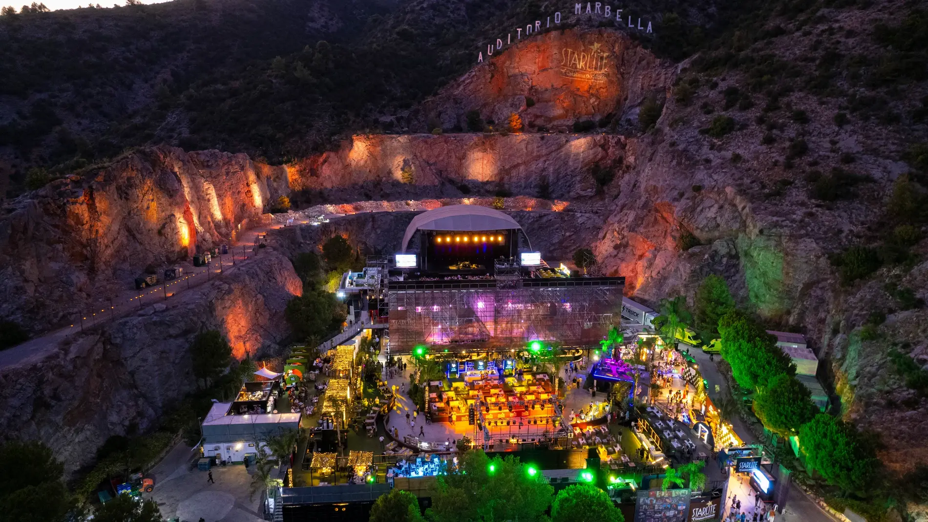 Starlite Festival Night View