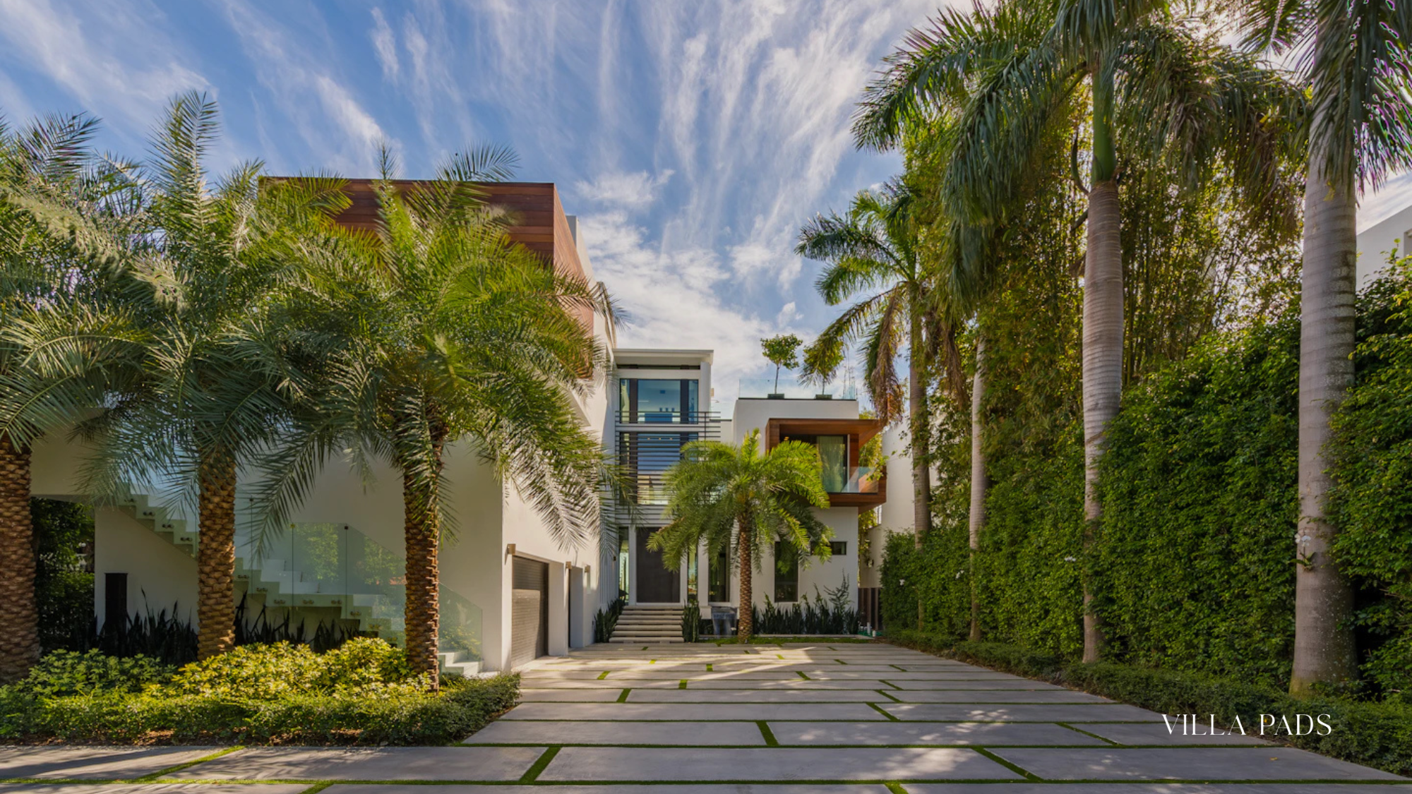 Villa Vs Hotel Private Gated Entrance