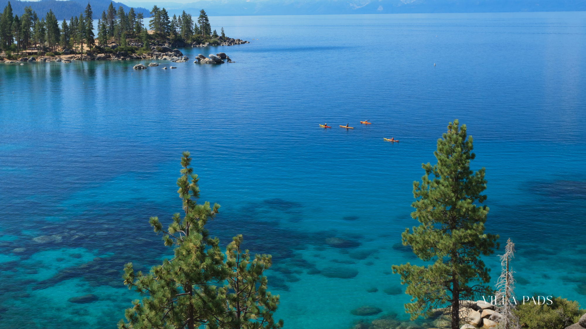 Lake Tahoe Kayak Crystal Water